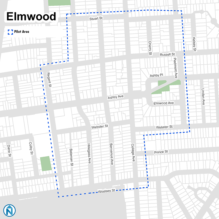 Berkeley Parking Permit Map Berkeley Residential Shared Parking Pilot